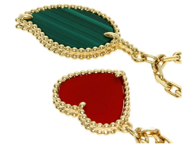 Bracciale Lucky Alhambra 4 motivi in madreperla Van Cleef & Arpels - vista 5