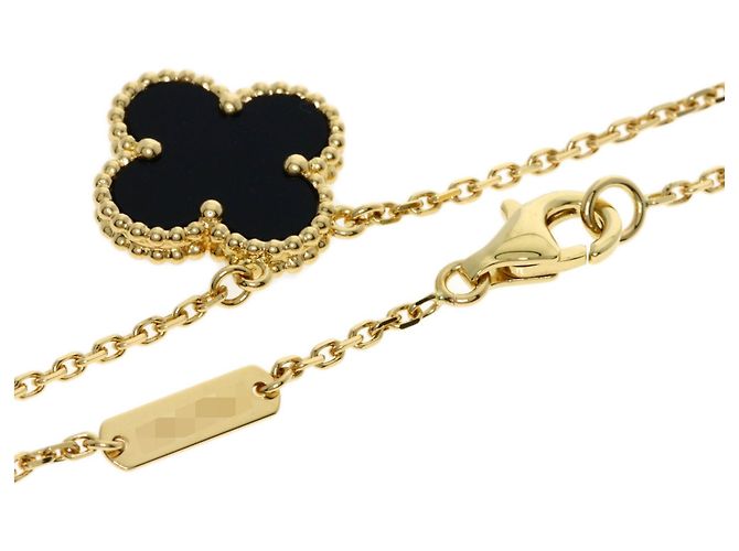 Collana Van Cleef & Arpels Alhambra Onyx - vista 2