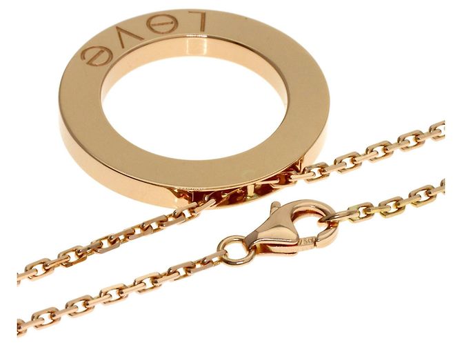 Collana Cartier Love Circle 3P Diamanti - vista 2
