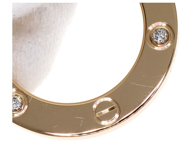 Collana Cartier Love Circle 3P Diamanti - vista 6