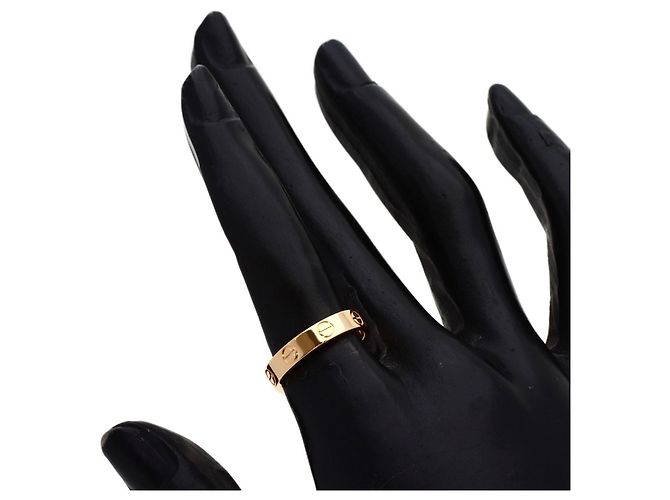 Anello Cartier Mini Love in oro rosa 18K - vista 5