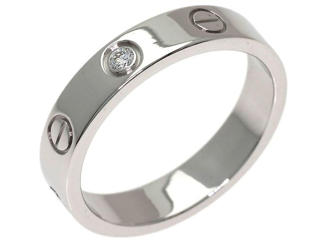 Cartier Mini Love Ring in 18K Weißgold - Ansicht 2