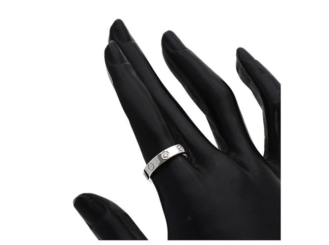 Cartier Mini Love Ring in 18K Weißgold - Ansicht 5