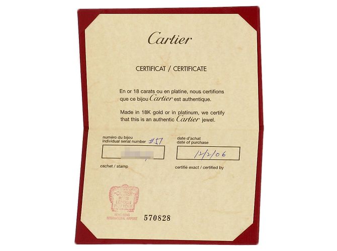 Cartier Mini Love Ring in 18K Weißgold - Ansicht 7
