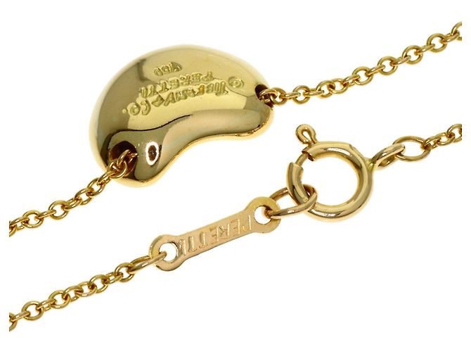Autre Marque Collana Bean di Tiffany & Co. in oro giallo 18K - vista 2
