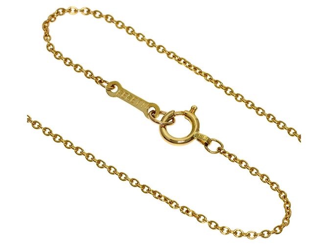 Autre Marque Collana Bean di Tiffany in oro giallo 18K - vista 3