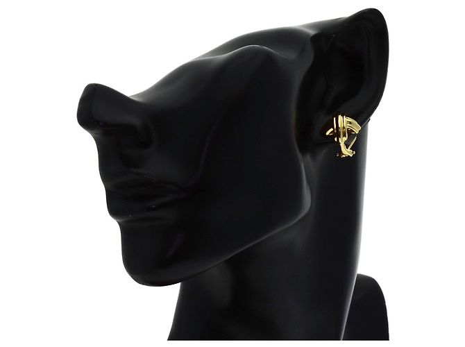 Autre Marque Orecchino a clip Tiffany & Co. in oro giallo 18K - vista 4