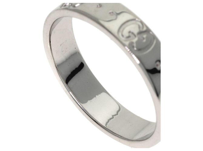 Gucci Icon Ehering aus 18K Weißgold - Ansicht 5