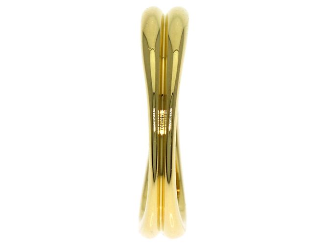 Autre Marque Anello Double Wave Band Tiffany & Co. in oro giallo 18K - vista 3