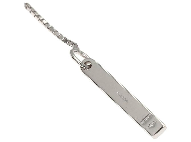 Collana Lariat Gucci in oro bianco 18K - vista 4