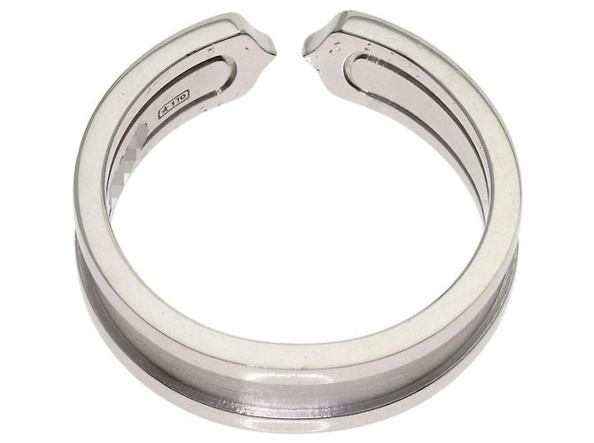 Anello Cartier C2 in oro bianco 18K - vista 4