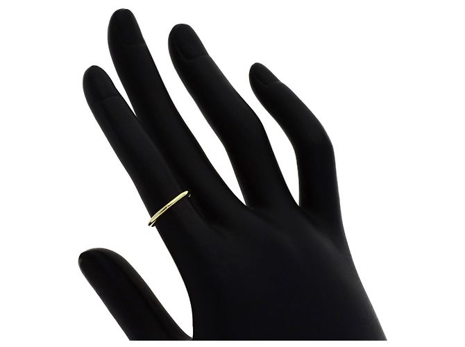 Autre Marque Tiffany & Co. Ehering aus 18K Gelbgold - Ansicht 5
