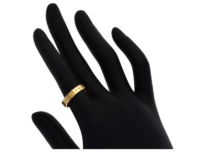 Anello Gucci Icon #10 in oro giallo 18K - vista 5