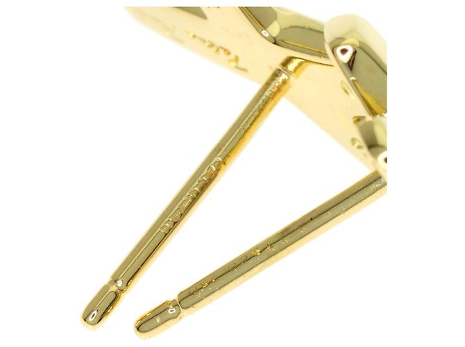 Autre Marque Orecchini Tiffany Graffiti X Catchless in oro giallo 18K - vista 3