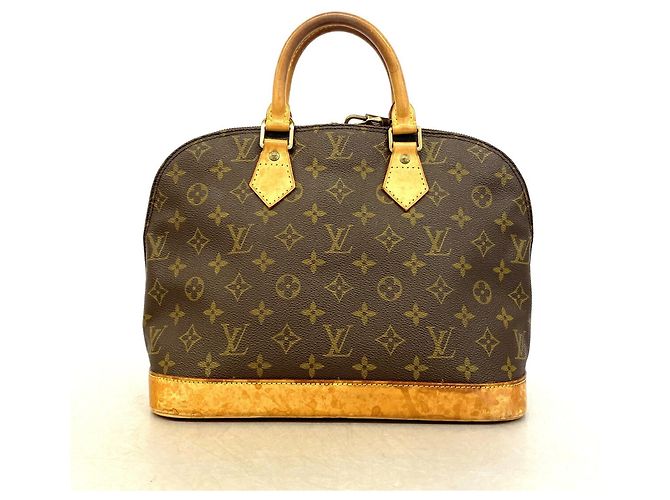 Borsa a mano Louis Vuitton Alma Monogram - vista 9