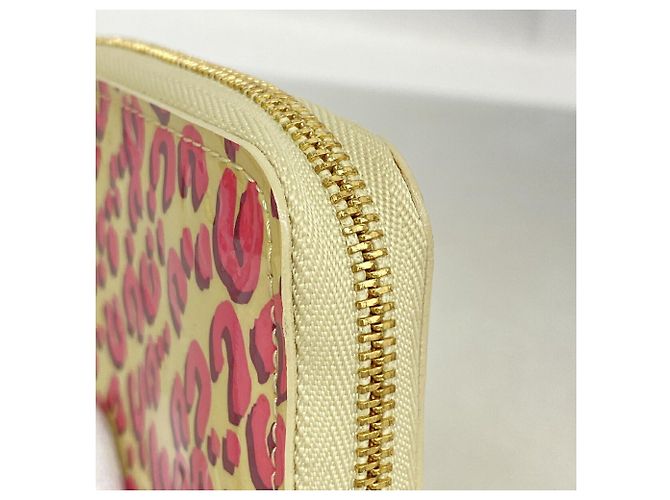 Monedero Zippy Louis Vuitton Vernis Leopard - vista 6