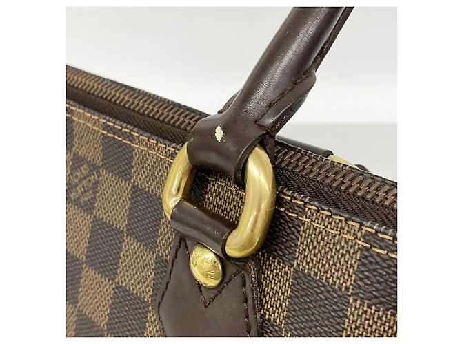 Borsa Louis Vuitton Damier Saleya PM - vista 10