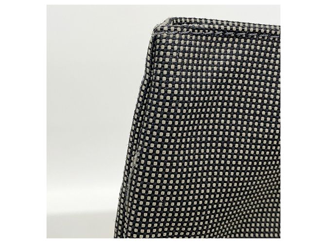 Hermès Saco Tote Hermes em nylon cinza - vista 7