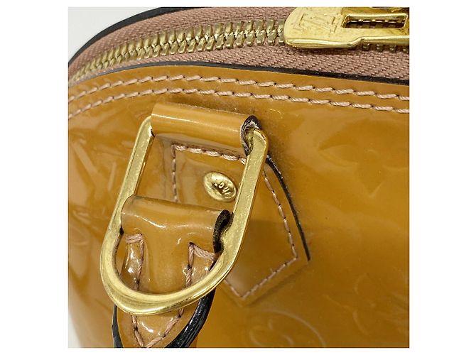 Borsa Louis Vuitton Alma BB Vernis - vista 12