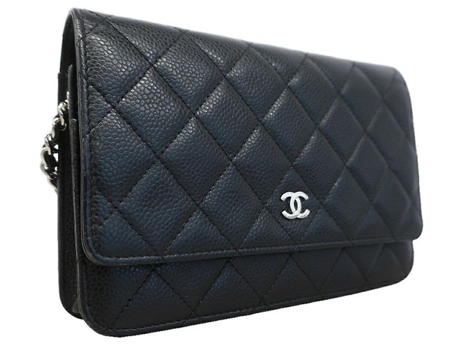 Portafoglio a spalla con catena Chanel Matelassé - vista 2