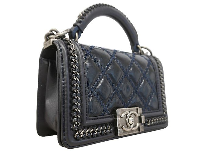 Borsa a tracolla Chanel Boy Chain - vista 2