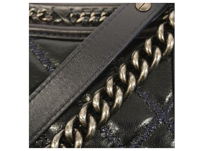 Borsa a tracolla Chanel Boy Chain - vista 8