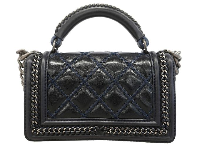 Borsa a tracolla Chanel Boy Chain - vista 9