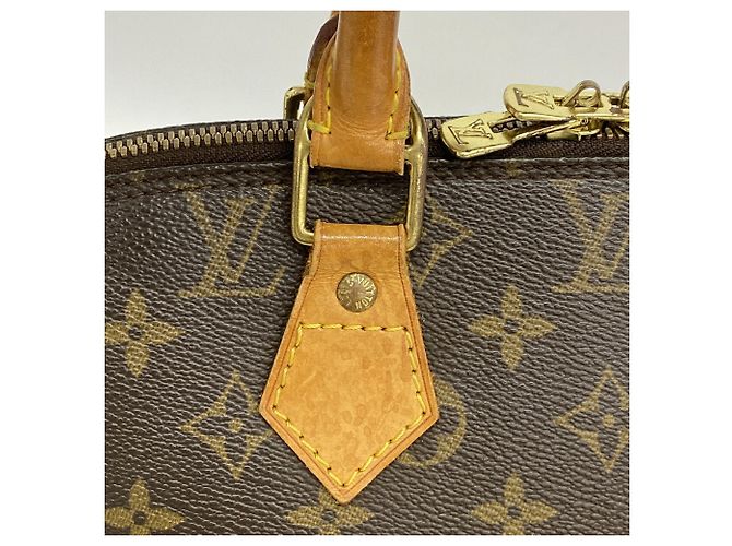 Borsa a mano Louis Vuitton Alma Monogram M51130 - vista 8
