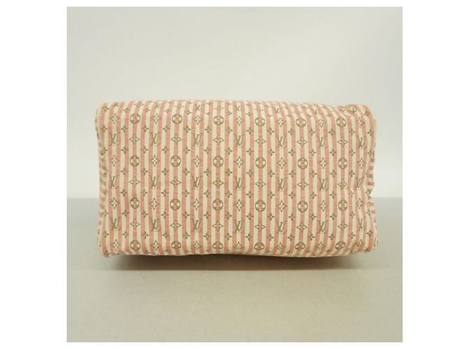 Borsa Louis Vuitton Monogram Mini Lin Croisette Speedy 30 - vista 3