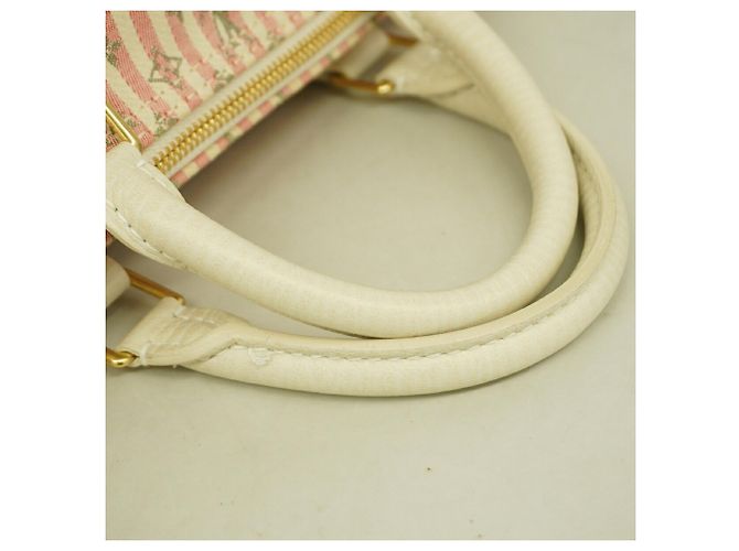 Borsa Louis Vuitton Monogram Mini Lin Croisette Speedy 30 - vista 6