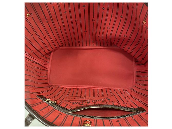 Borsa Tote Louis Vuitton Damier Neverfull MM - vista 4