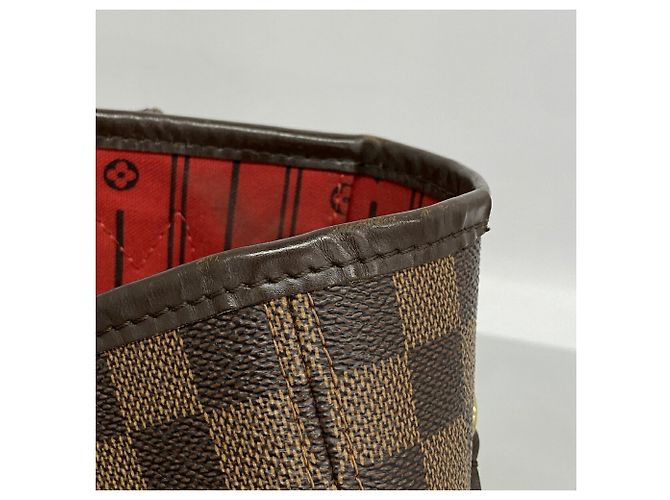 Borsa Tote Louis Vuitton Damier Neverfull MM - vista 7