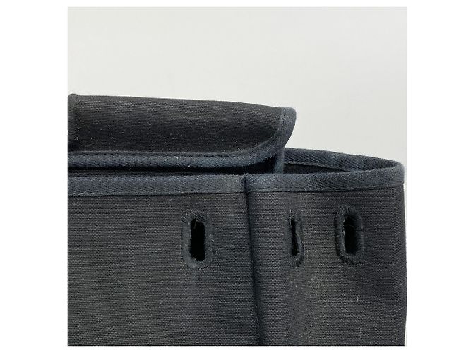Hermès Borsa Hermes Herbag MM Toile Officier - vista 13