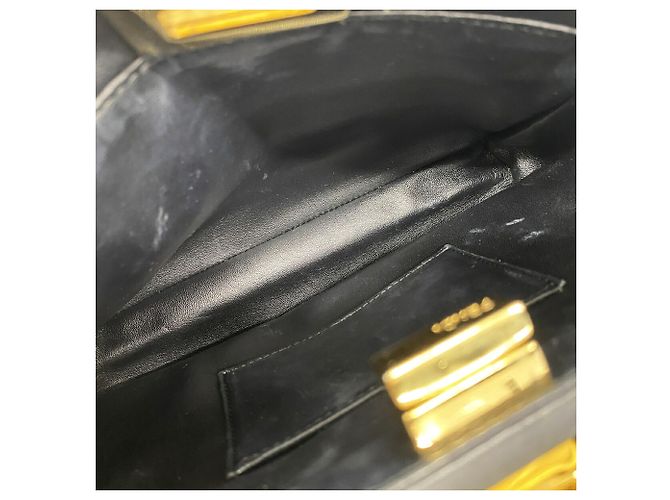 Fendi Mini Peekaboo Leder-Handtasche - Ansicht 12