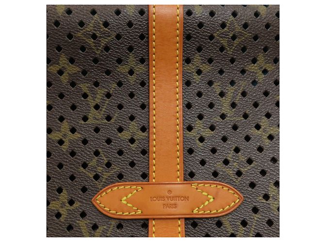 Borsa a tracolla Louis Vuitton Monogram Saumur 30 Perfo - vista 10