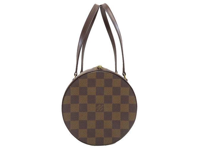 Borsa Louis Vuitton Damier Canvas Papillon 30 - vista 3