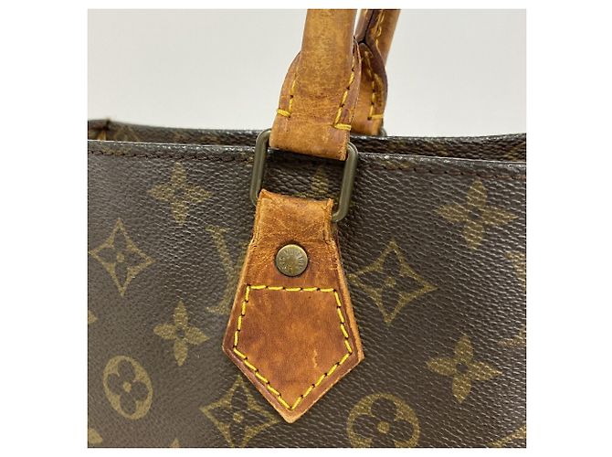 Borsa Tote Louis Vuitton Monogram Sac Plat - vista 10