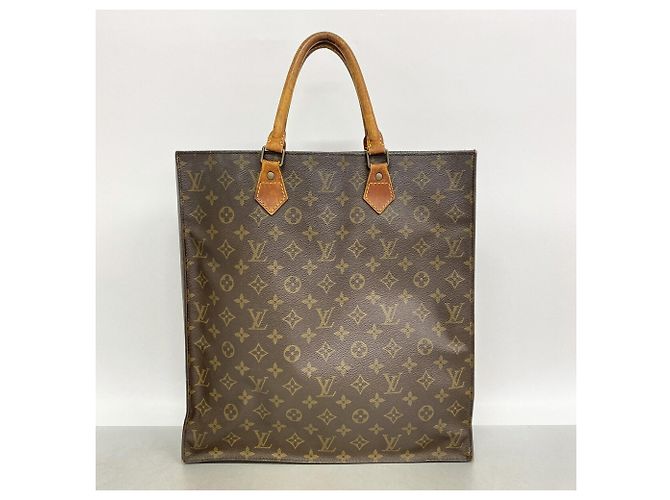 Borsa Tote Louis Vuitton Monogram Sac Plat - vista 14