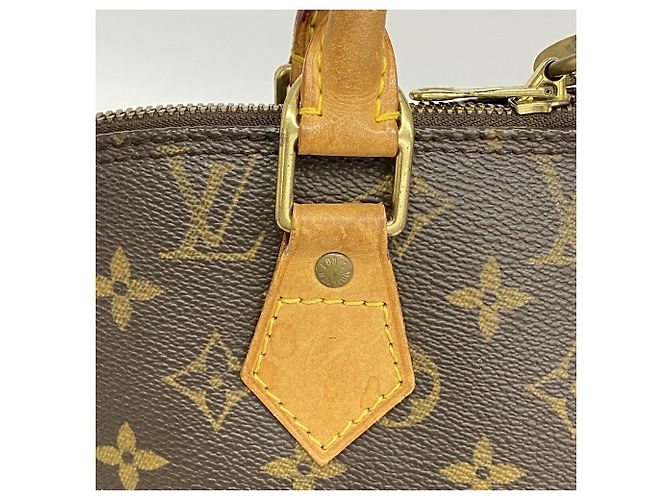Borsa a mano Louis Vuitton Alma Monogram - vista 10