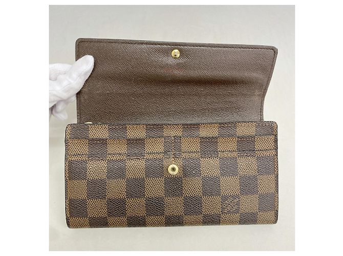 Louis Vuitton Damier Portefeuille Sarah Long Wallet - vista 10