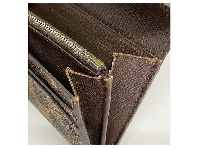 Louis Vuitton Damier Portefeuille Sarah Long Wallet - vista 7