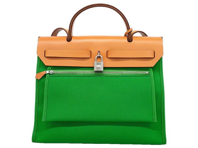 Hermès Borsa Hermes Herbag Zip PM - vista 10