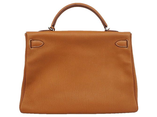Hermès Borsa Hermes Kelly 40 Togo Gold - vista 9