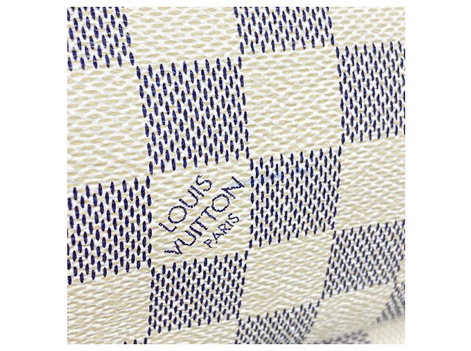 Borsa a tracolla Louis Vuitton Damier Azur Galliera PM - vista 14