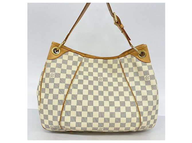 Borsa a tracolla Louis Vuitton Damier Azur Galliera PM - vista 15