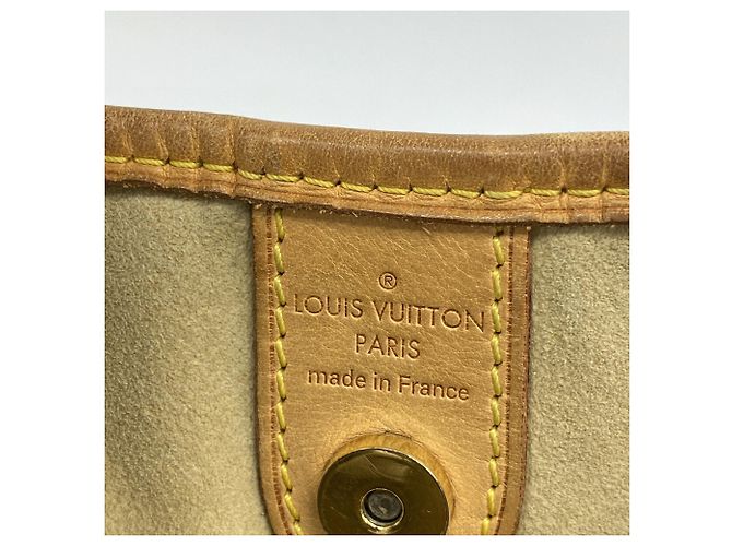 Borsa a tracolla Louis Vuitton Damier Azur Galliera PM - vista 5