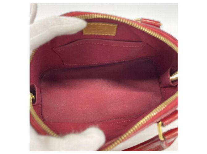 Borsa Louis Vuitton Alma BB Vernis - vista 4