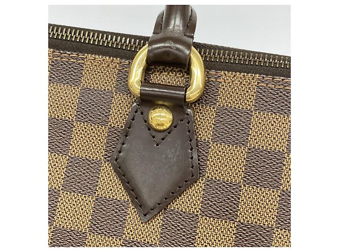 Borsa Louis Vuitton Damier Saleya PM - vista 7