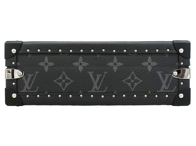 Borsa a spalla e clutch Louis Vuitton Monogram Eclipse Clutch Box - vista 3