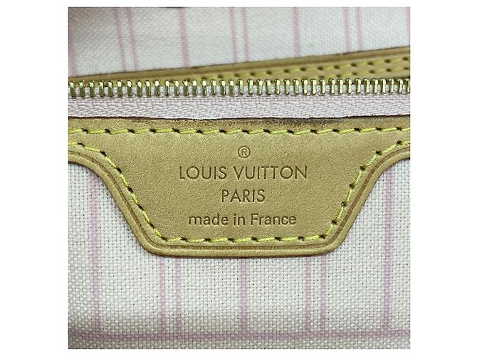 Borsa Tote Louis Vuitton Damier Azur Neverfull MM - vista 5